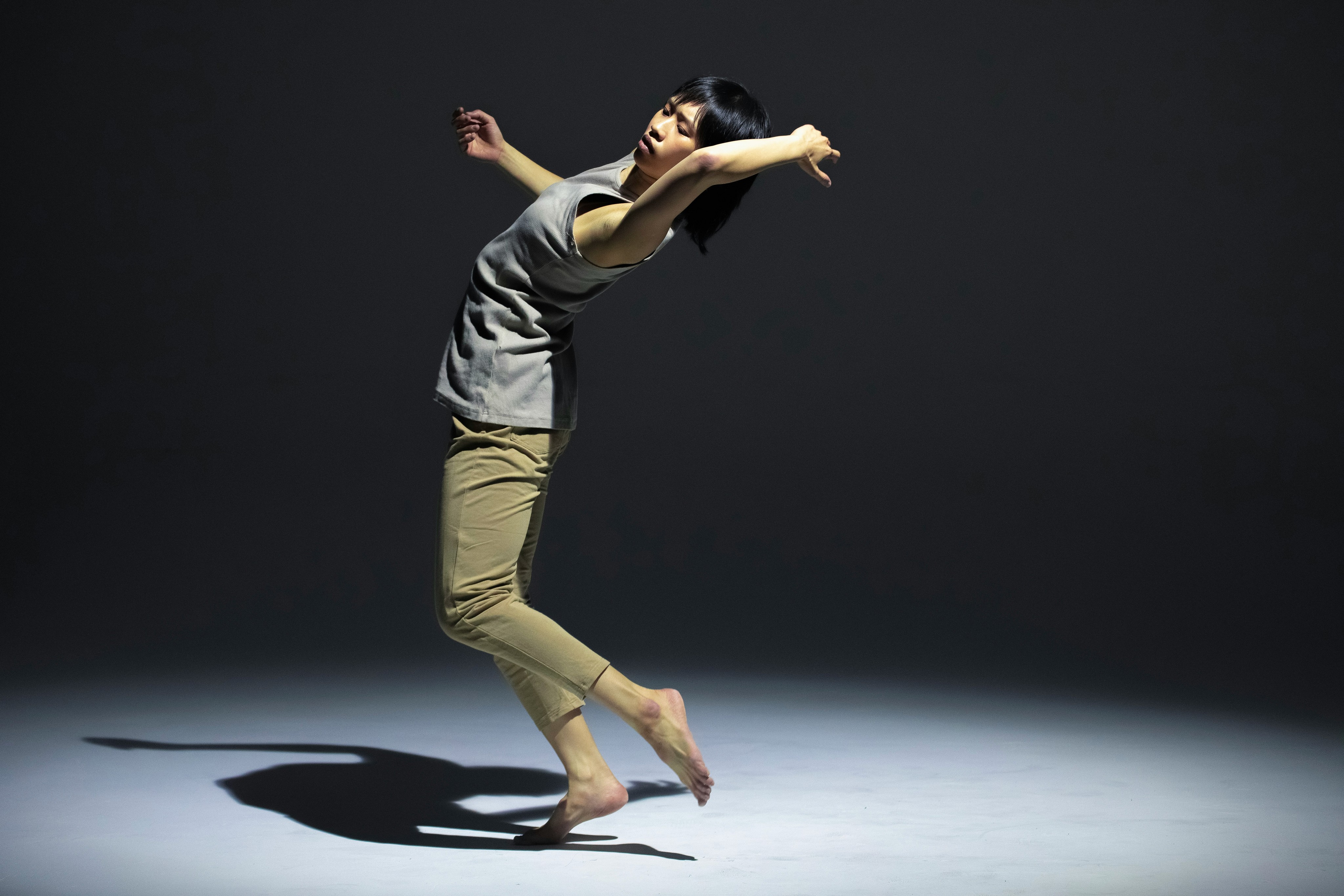 Contemporary Dance Spine Improvisation