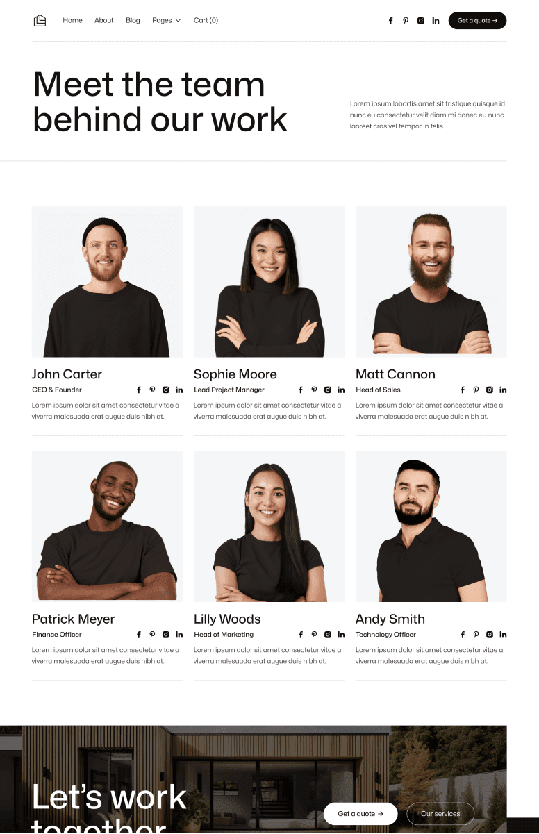Home V1 - Doctr X Framer Template