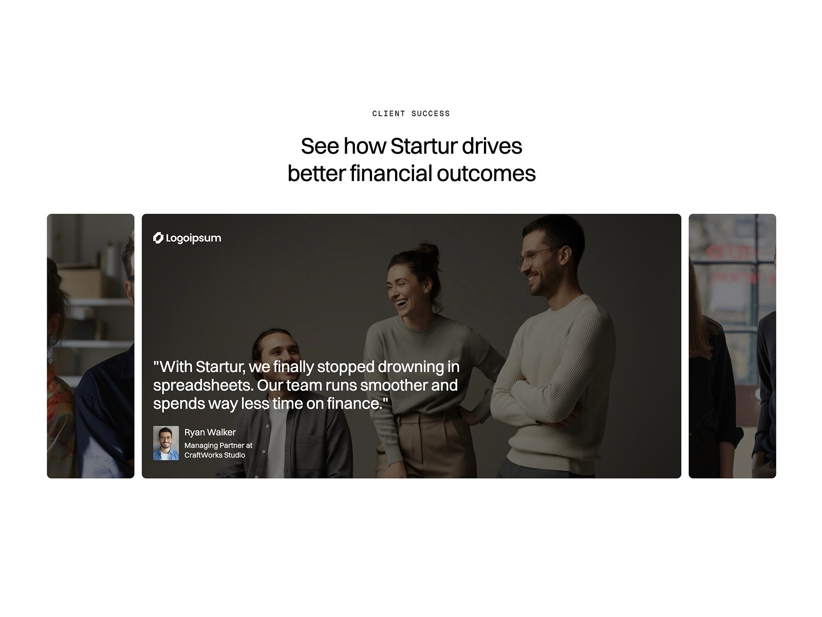 Startur — 极简现代 SaaS 产品官网设计灵感
