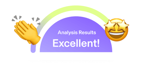 AI CV optimiser showing instant feedback and improvements