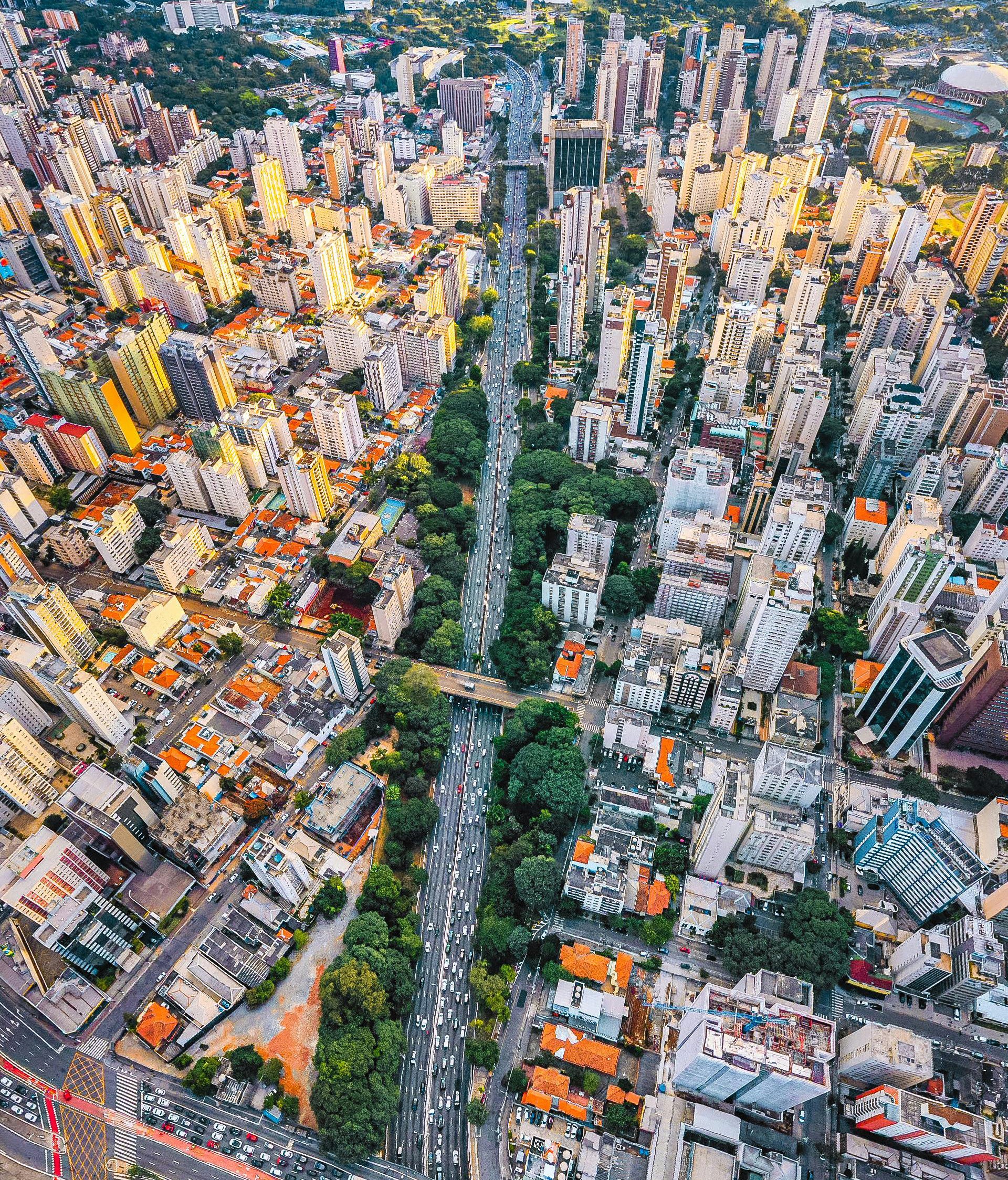 View of Sao Paulo Brazil