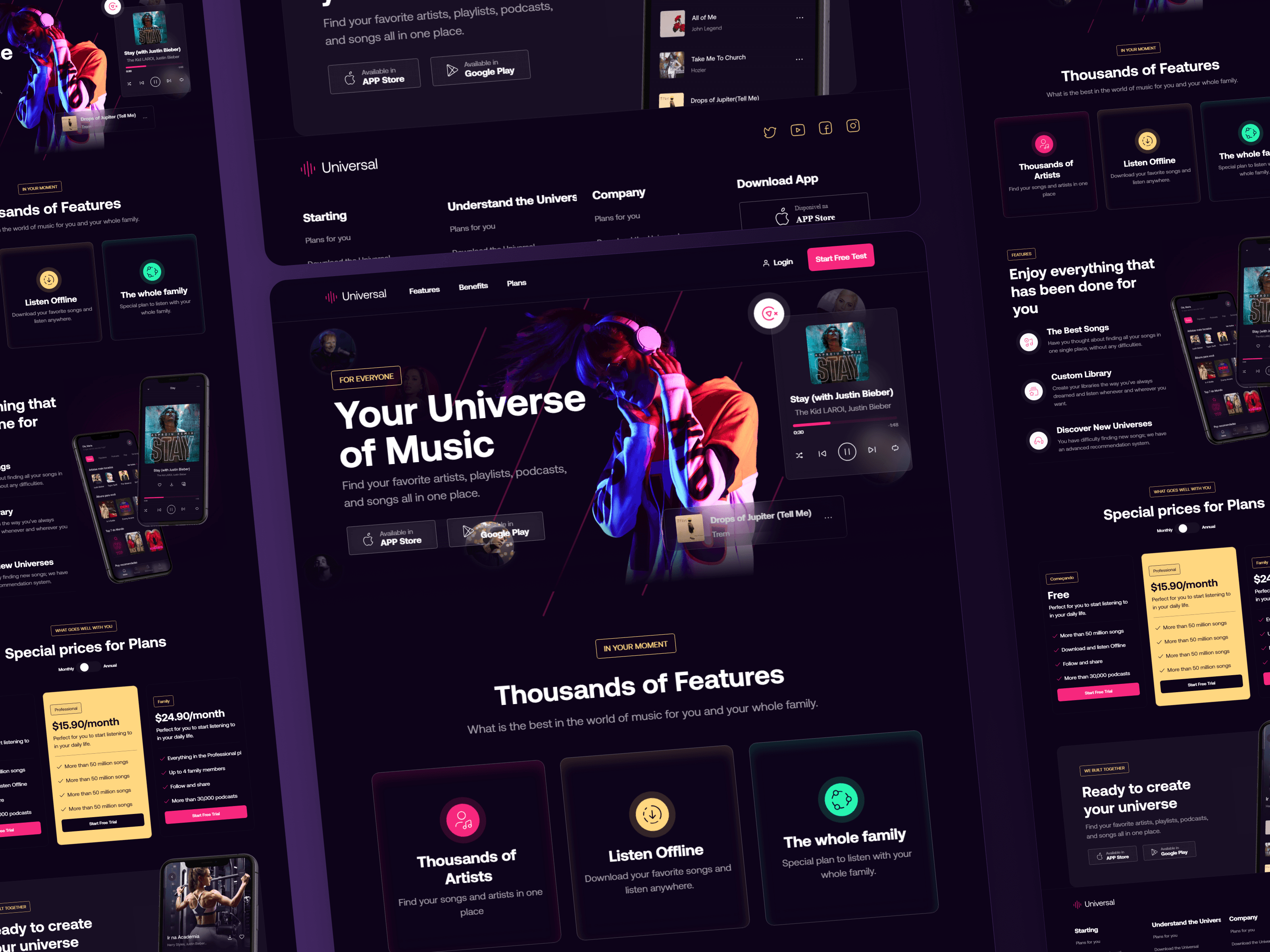 Finclass home page project photo