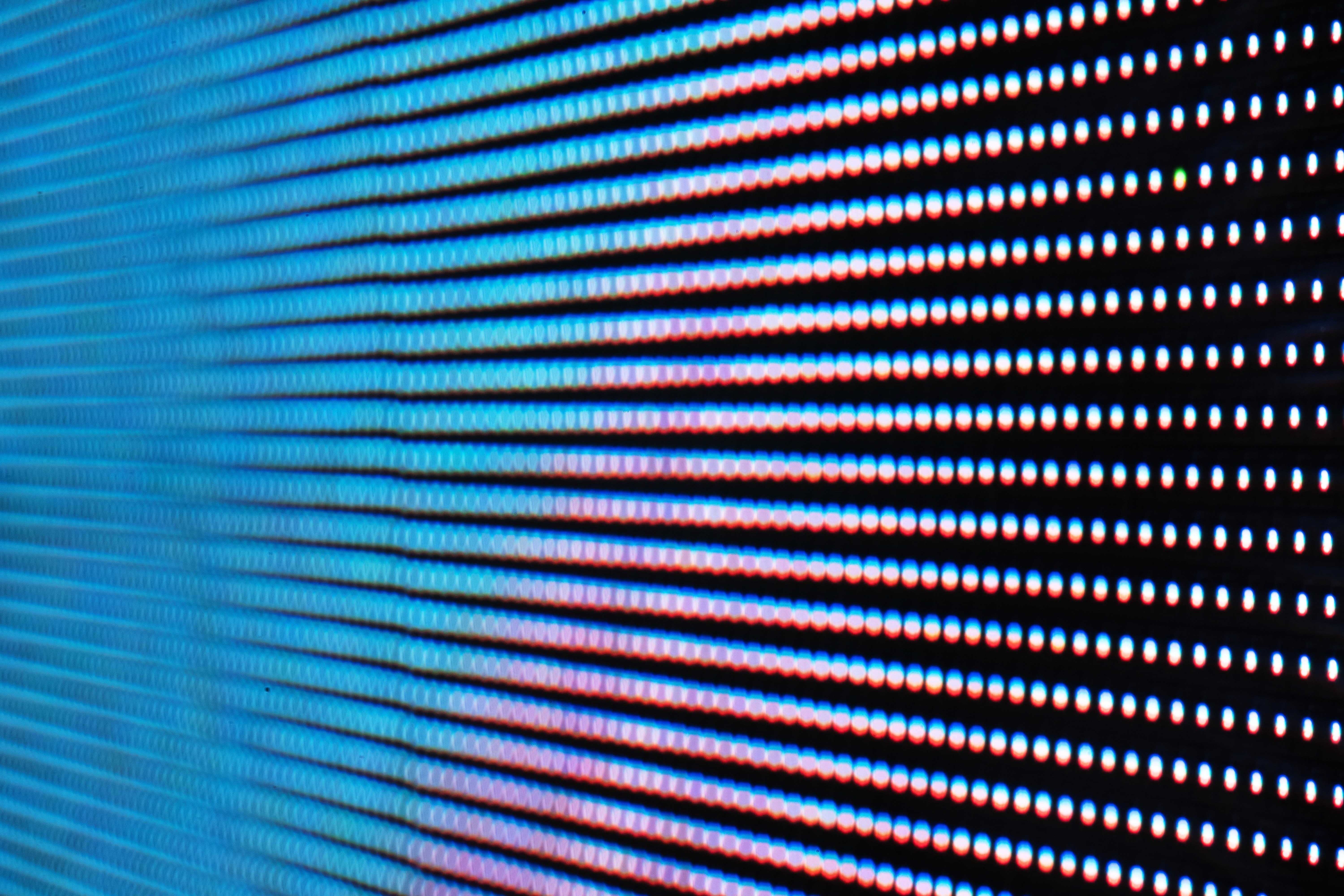 LED close up background