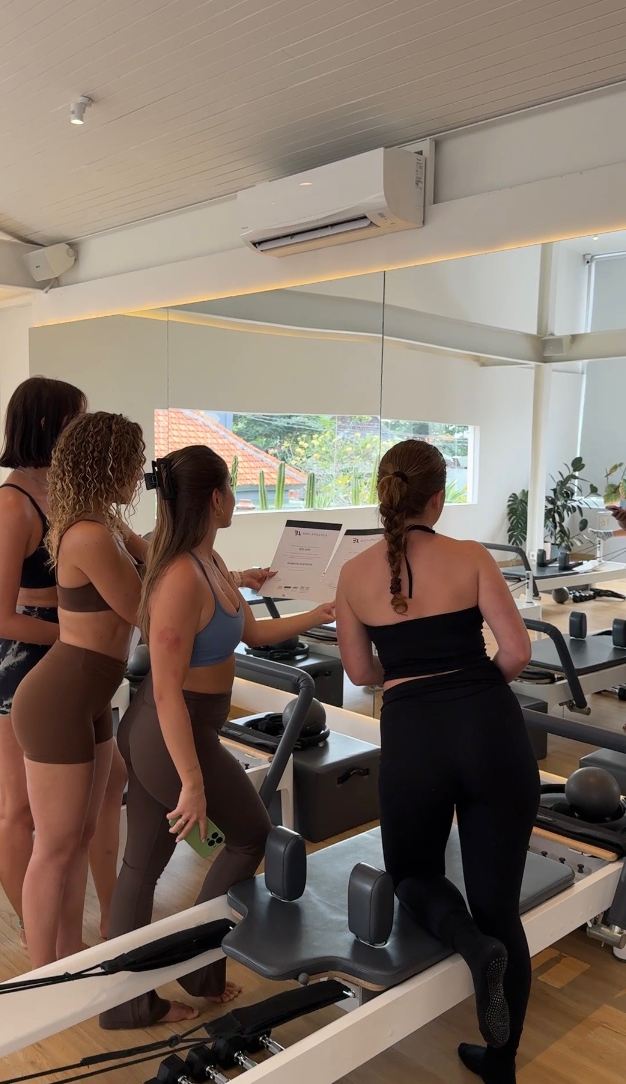 Diesel deed de reformer pilates opleiding in Bali
