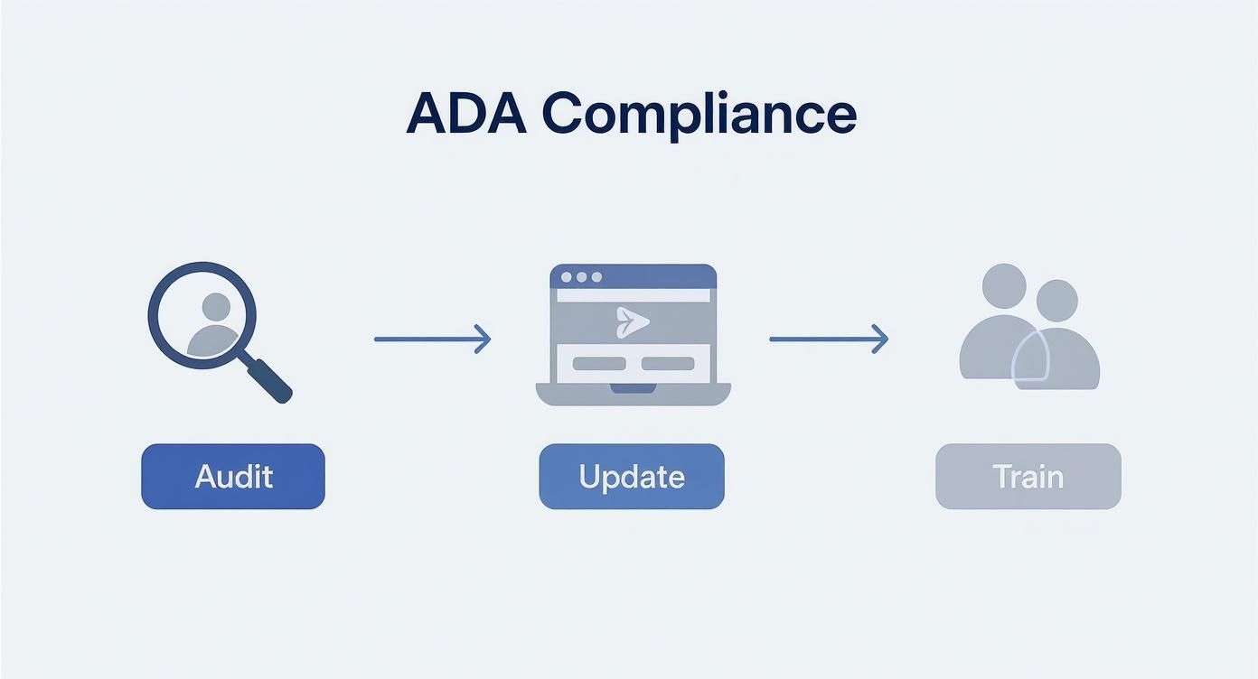 Infographic about ada compliance for hotels