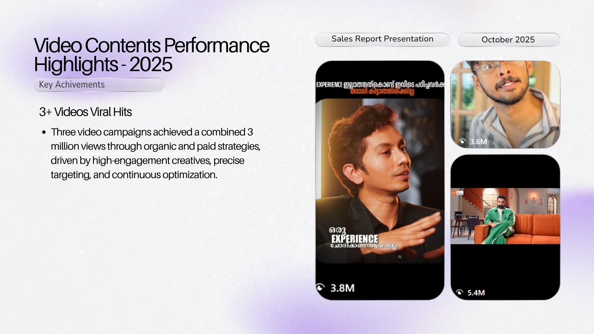 Viral video content highlights — 2025