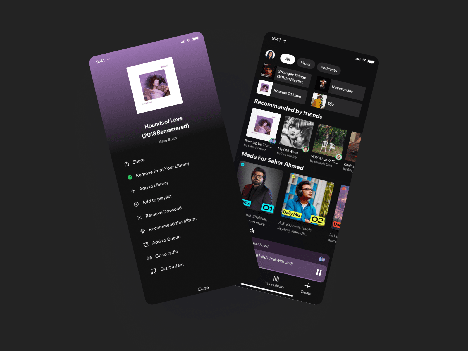 A figma sneak peek of the updated library