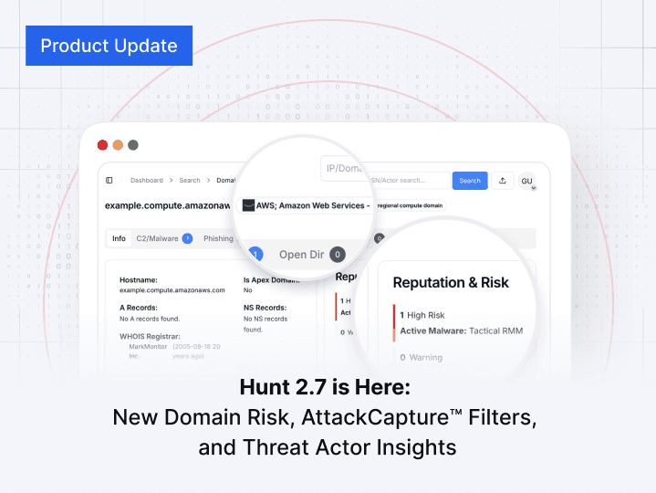 Hunt 2.7 Is Here: Faster Searches, Smarter Filters, Deeper Insight