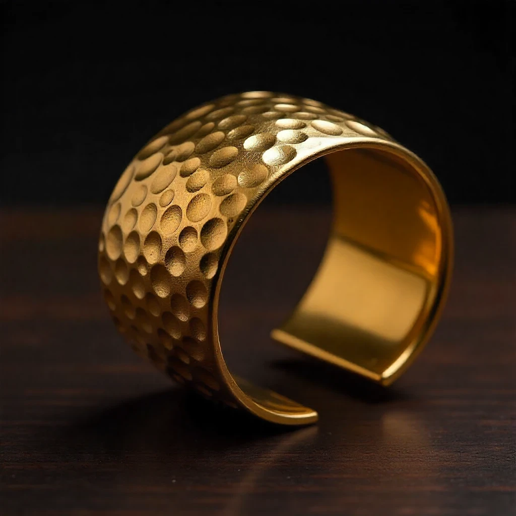 Minimal gold bracelet