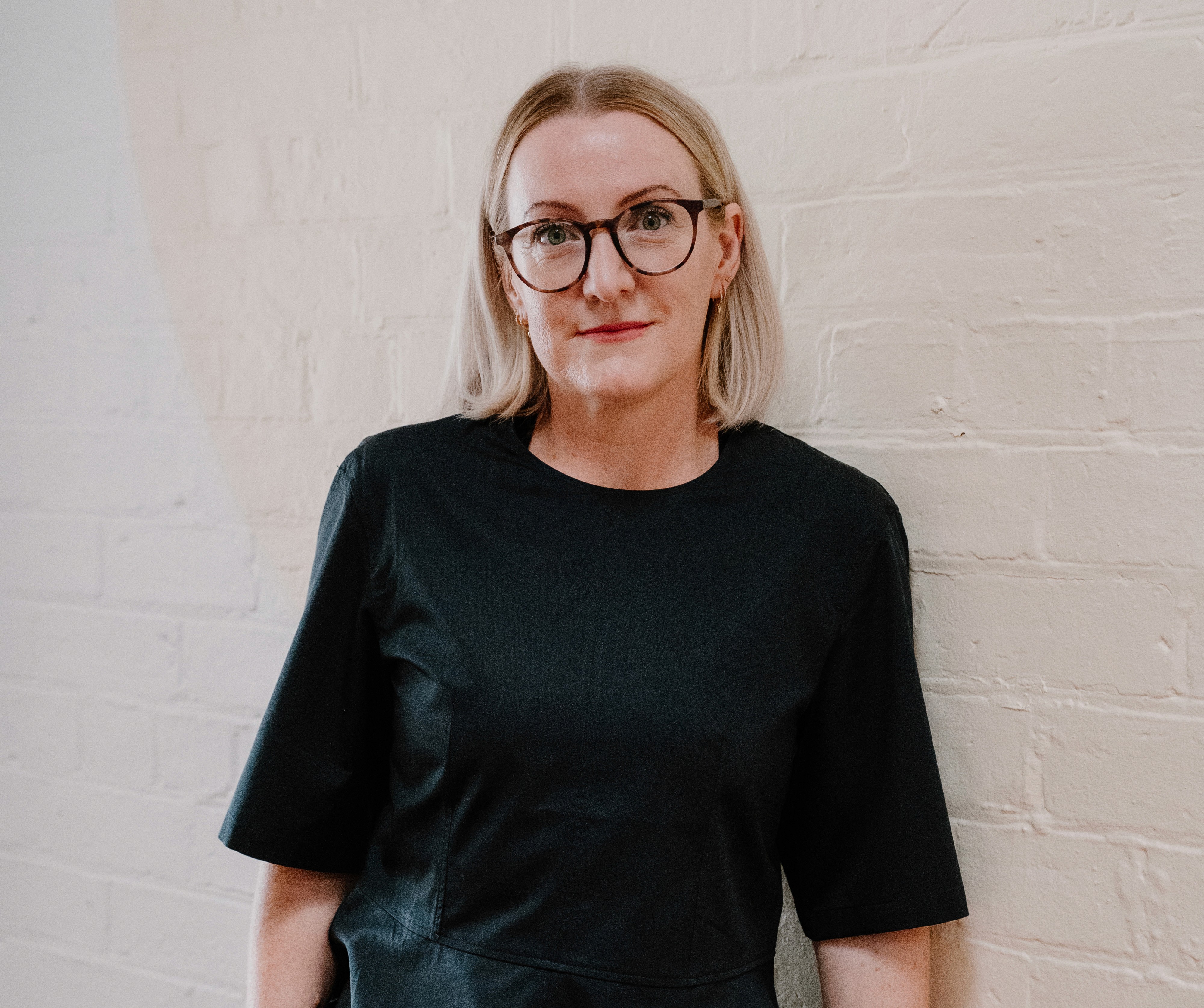 A delicate floral arrangement on a yellow background