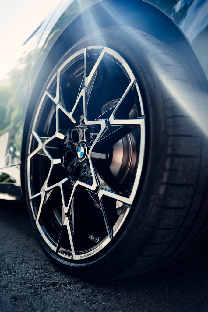 Detail shot of a BMW 5 Series G60