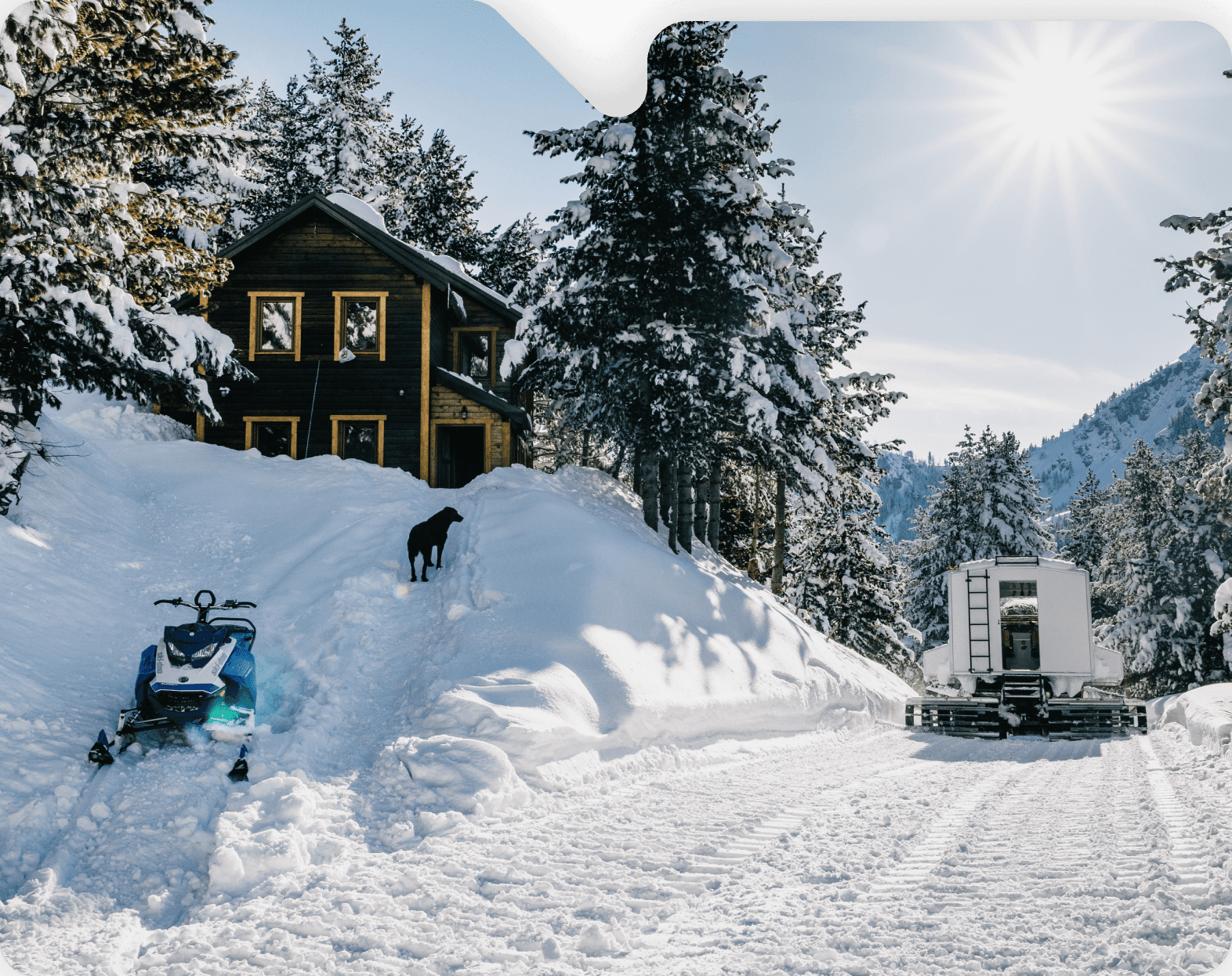 Lynx Freeride lodge in Gjeravica, Kosovo