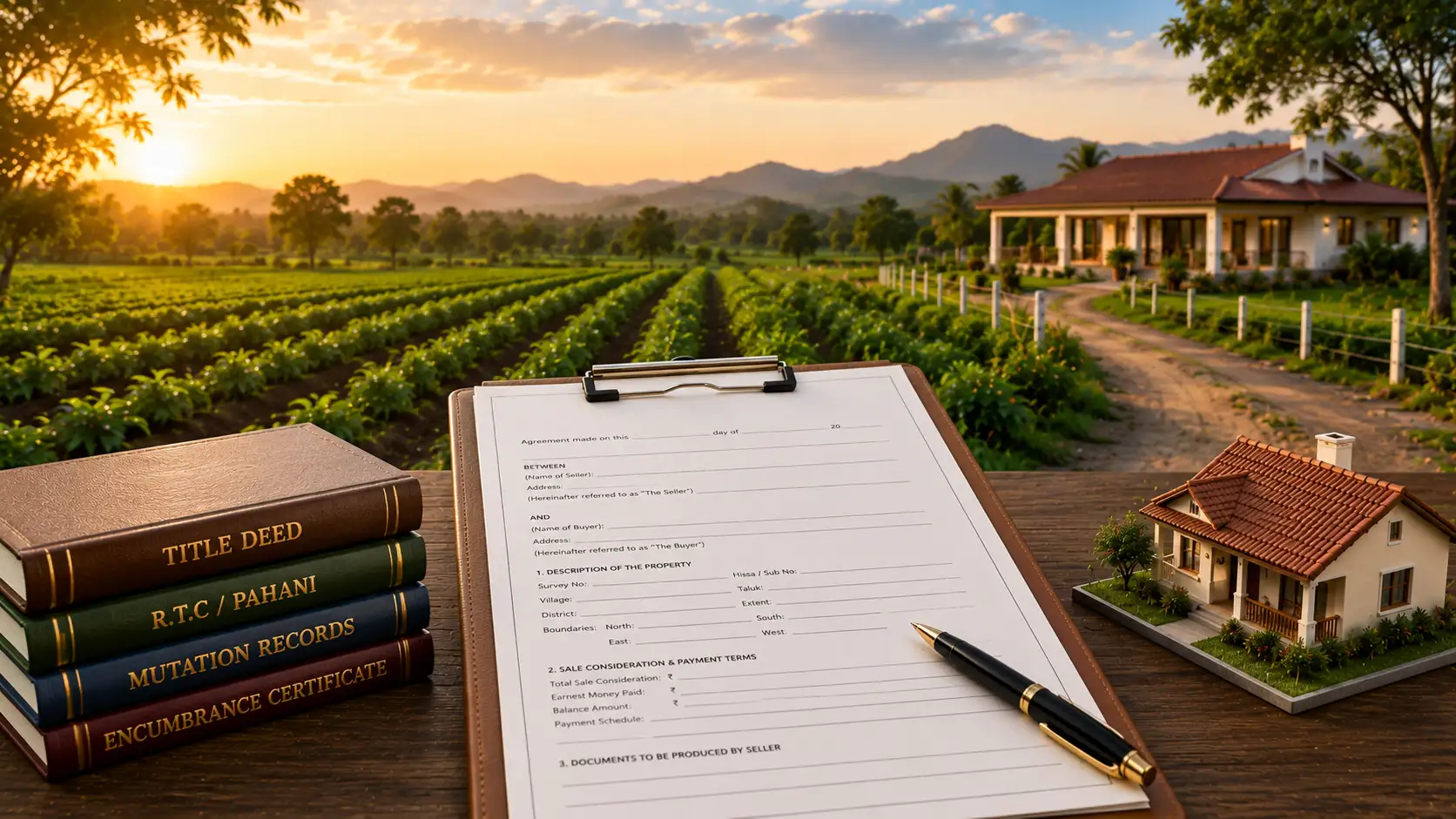 Everything You Need to Know about Agricultural Land Sale Agreements