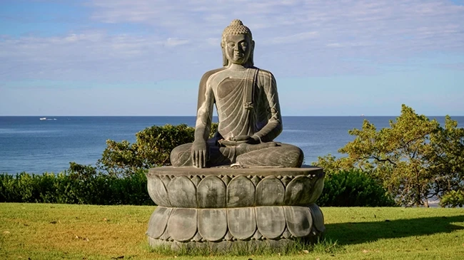 Buddha sculpture in Bali