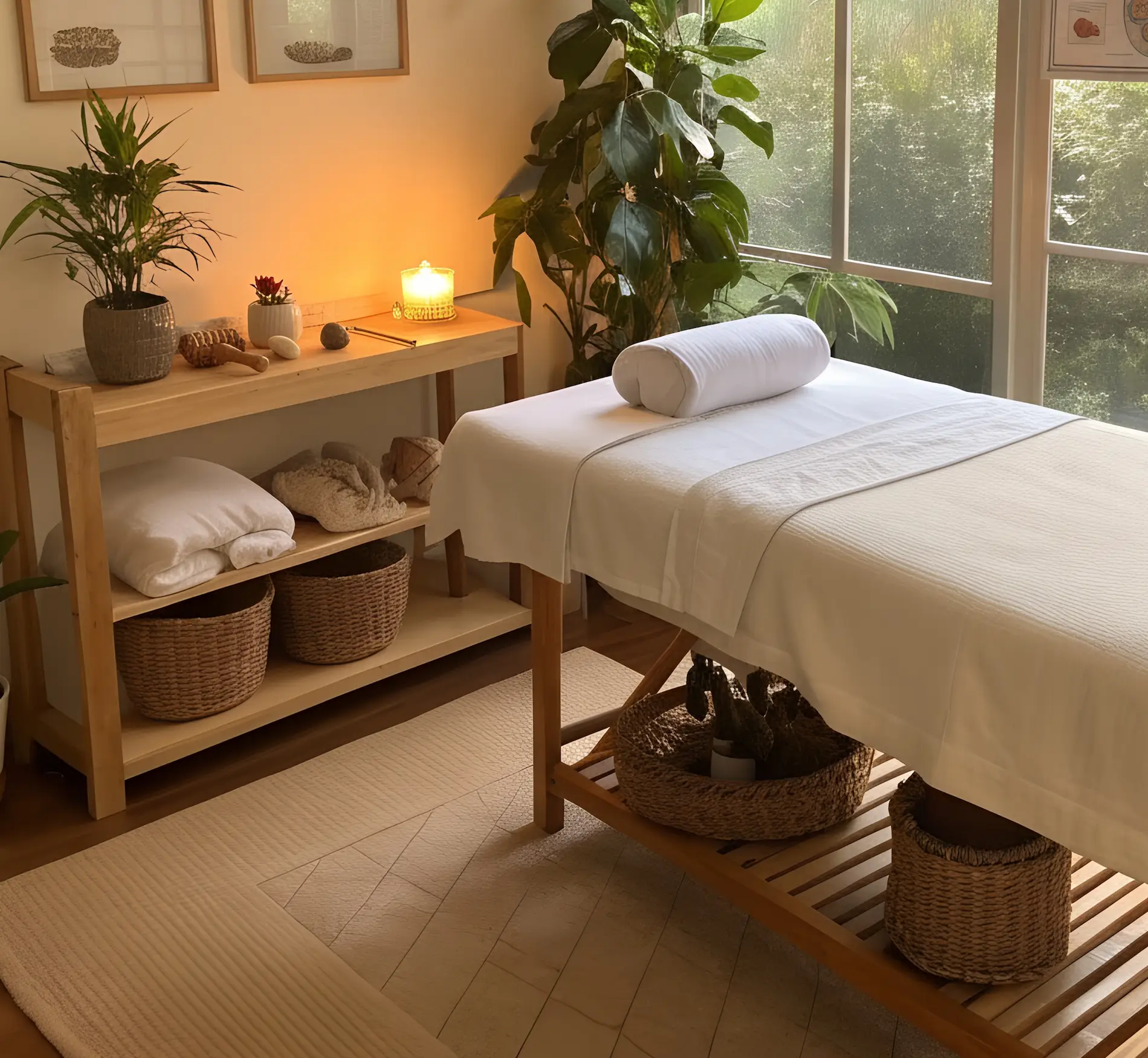 Dettaglio studio, trattamento Olistico di Riflessologia Plantare Integrata con Giacomo Tropea