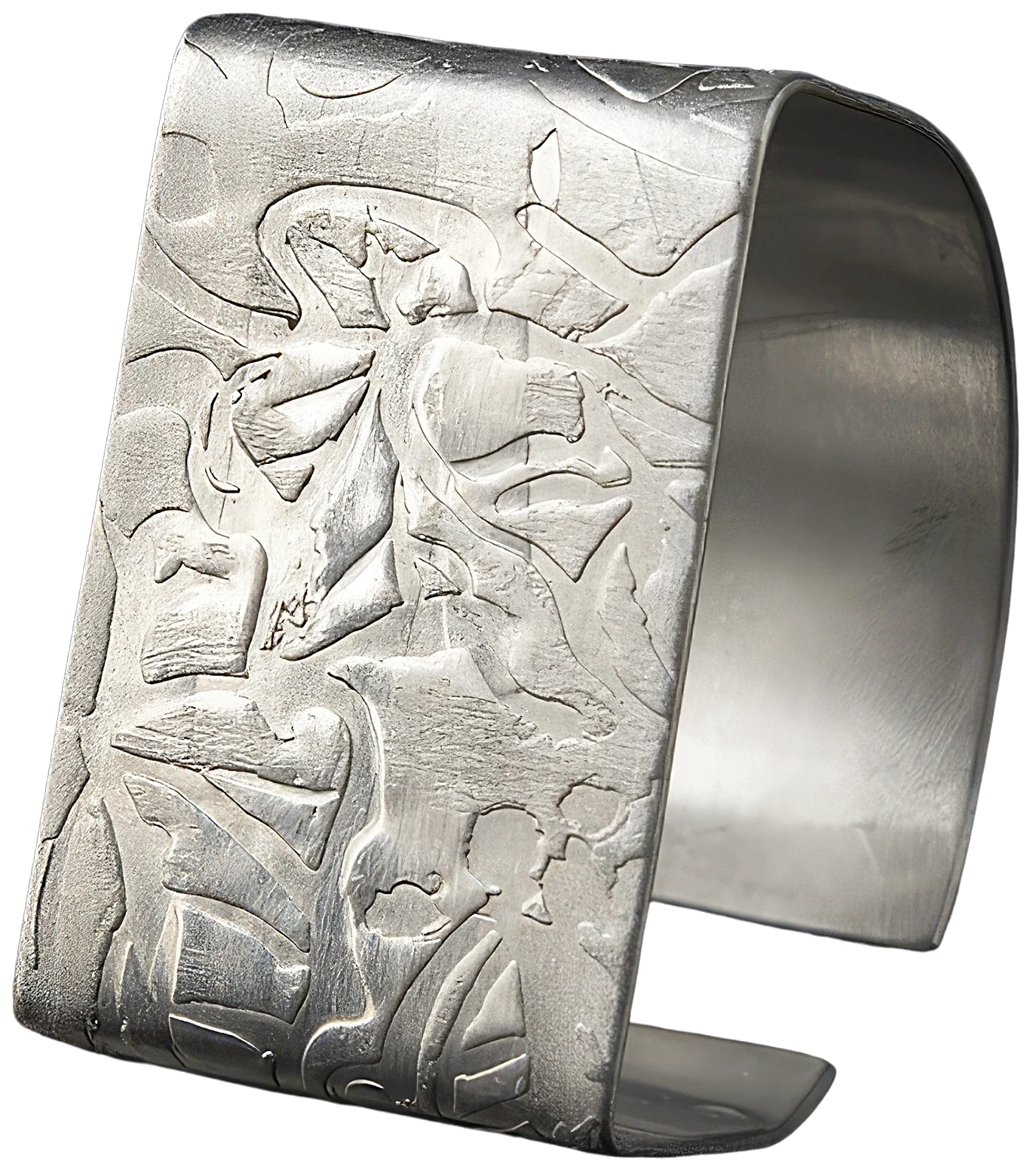 bracelet AK contemporary jewelry wide aluminum bracelet Transparent Homepage