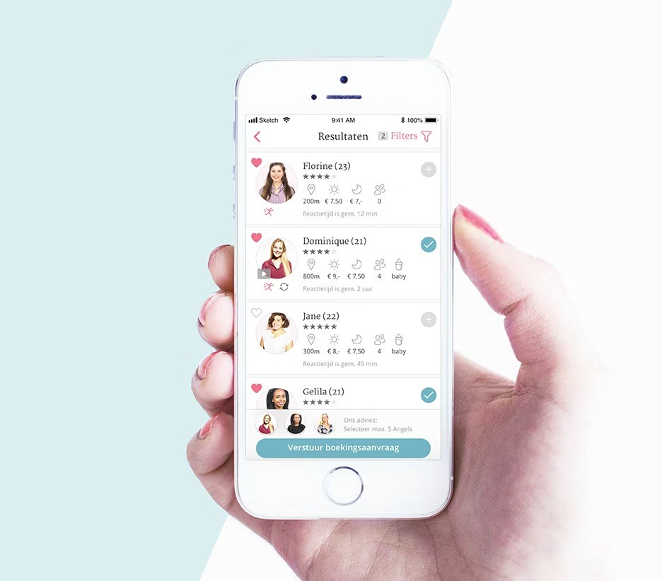 The new babysitting app by Charly Cares is live