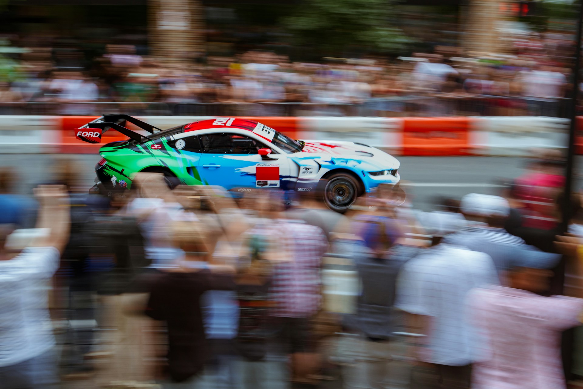 Laptop showing the landing page of Ford Performance