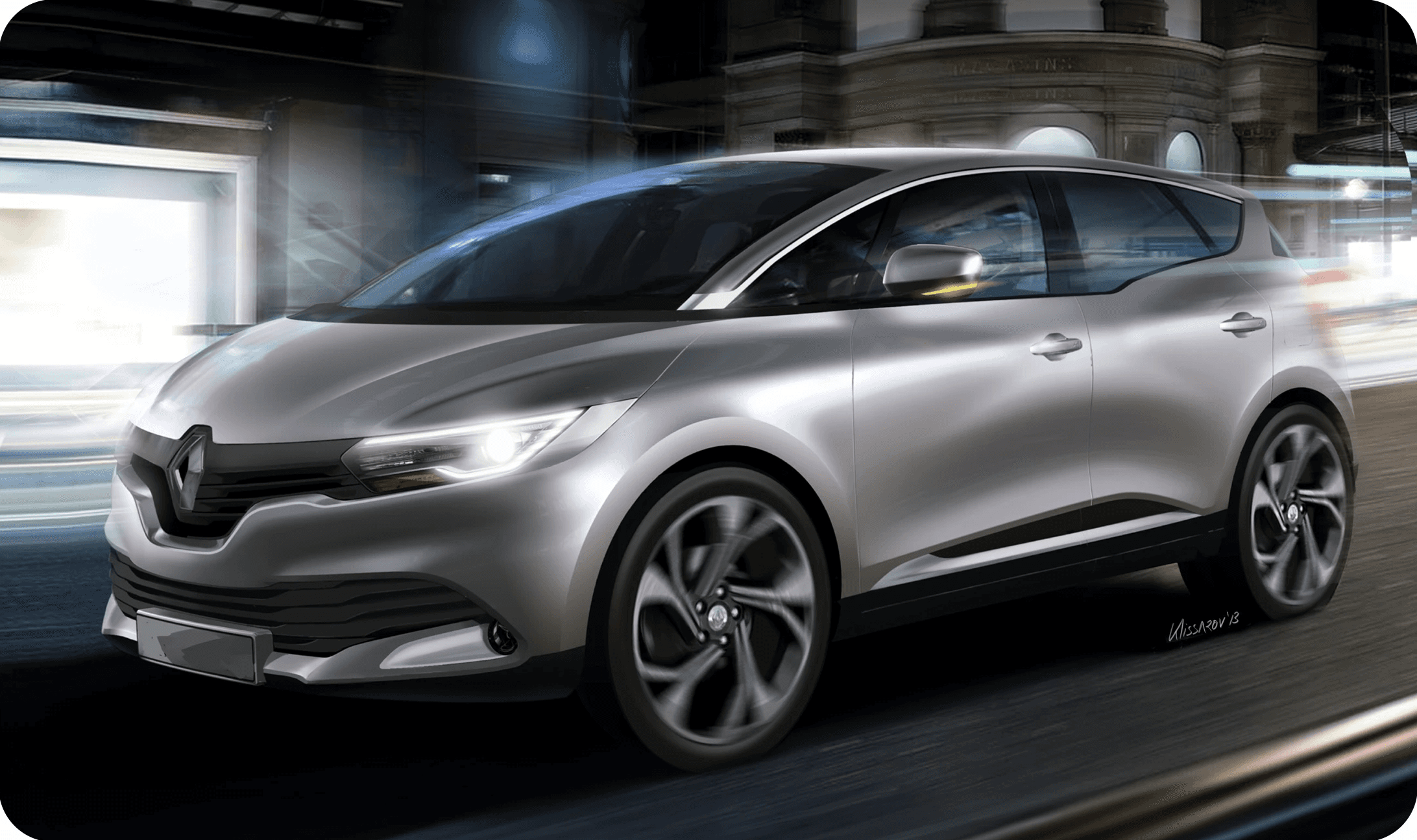 Project Showcase Renault Scenic 4