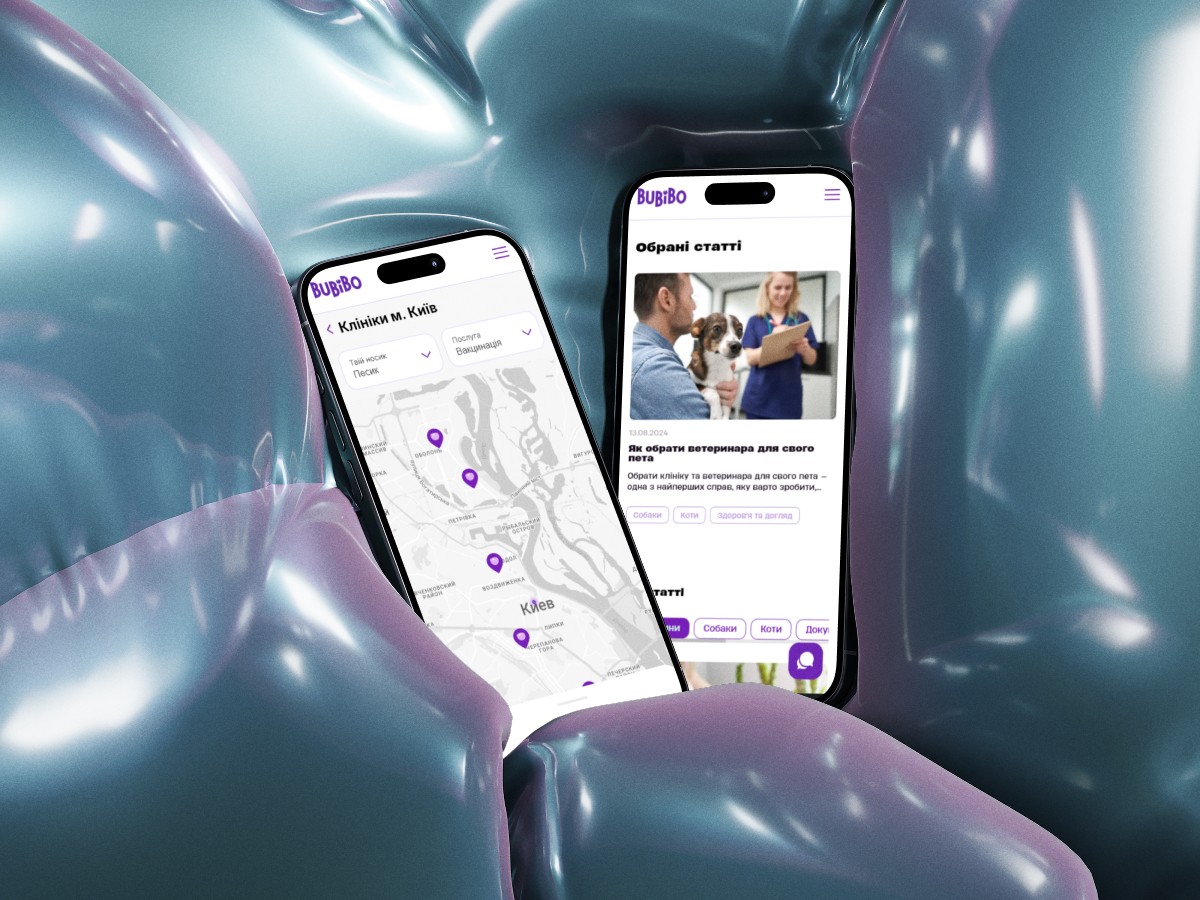An example of the Work&Go website interface, developed by Codeska