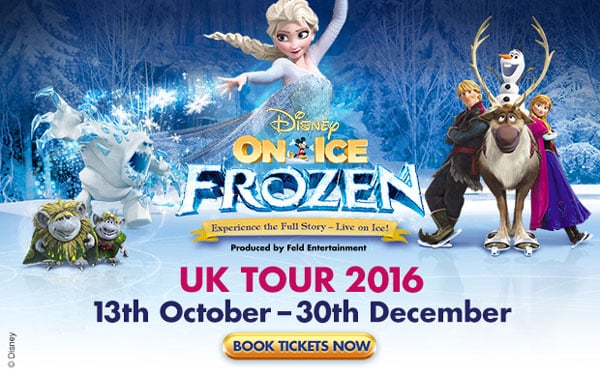 Book now for Disnewy on Ice presents Frozen UK Tour