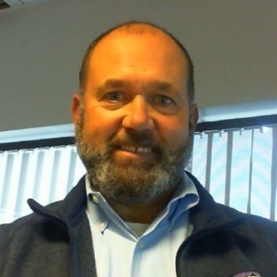 woman wearing black crew-neck shirt