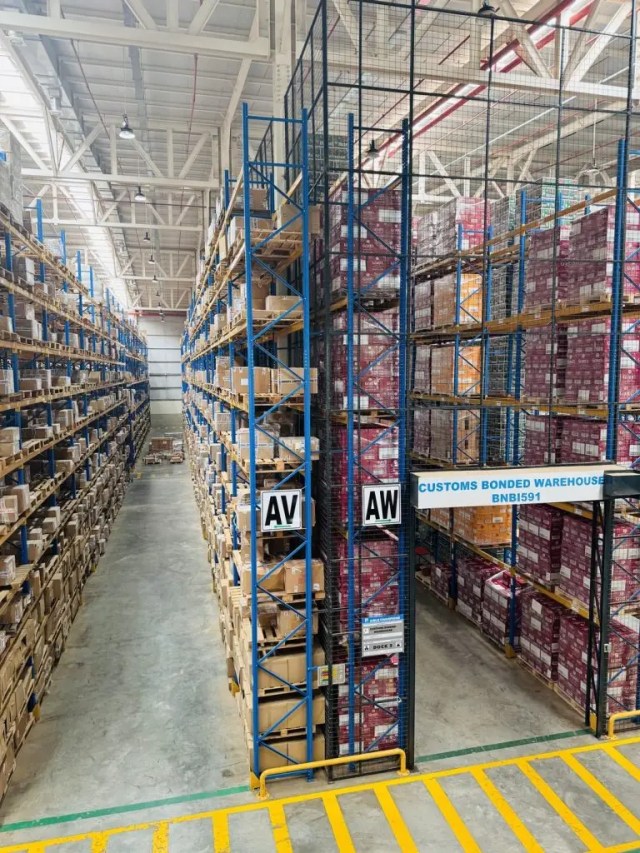 FFS bonded warehouse at ALP North