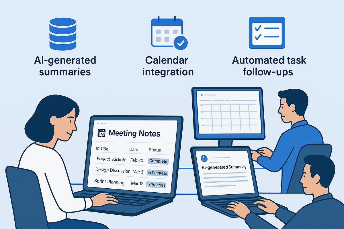Organizing, Integrating, and Automating Meeting Notes
