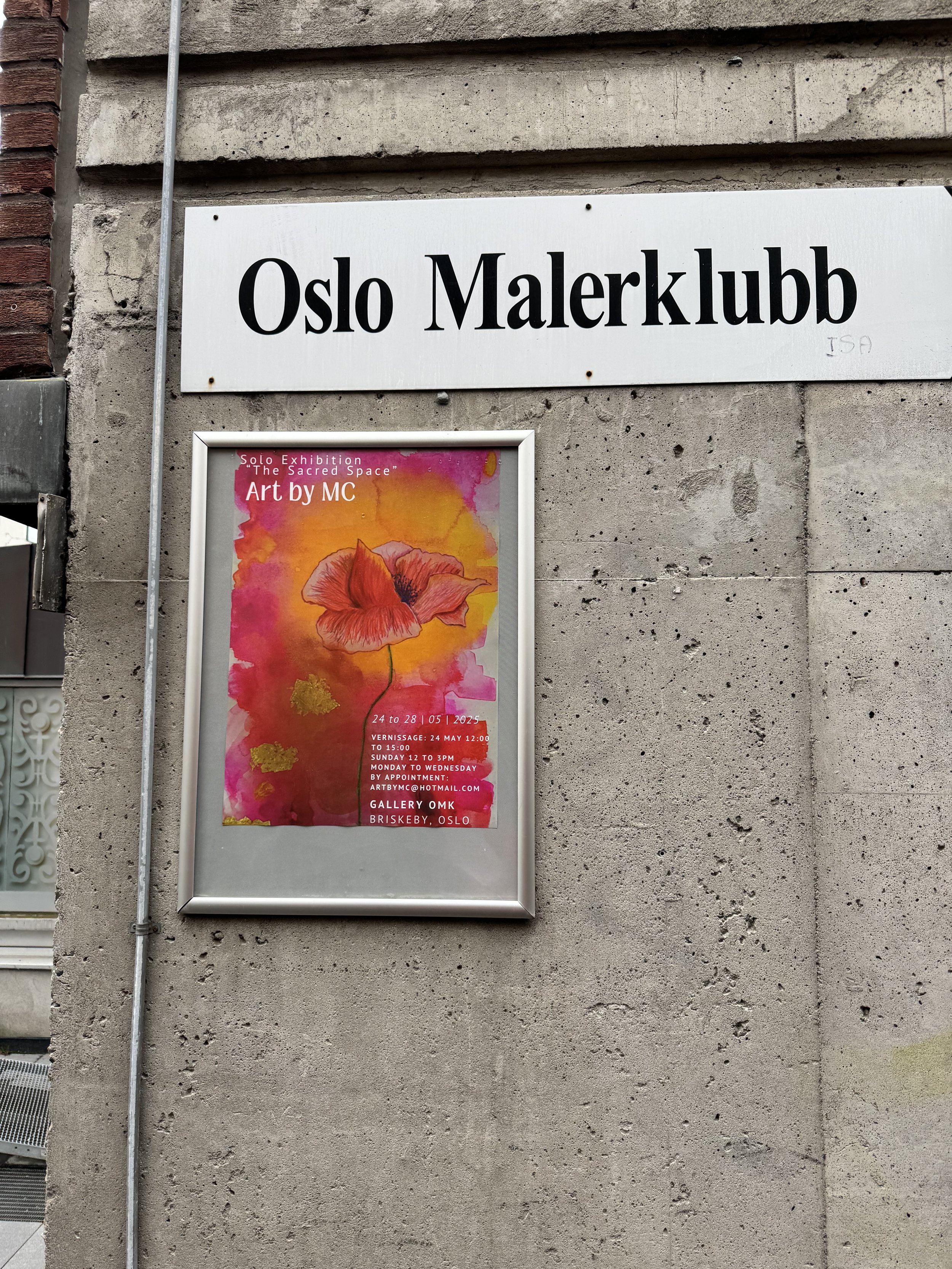 The Sacred Space, Art by MC in Oslo