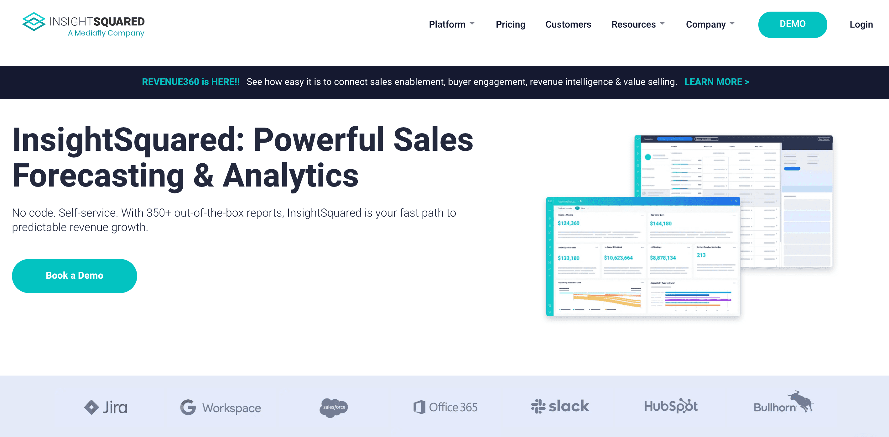 InsightSquared forecasting