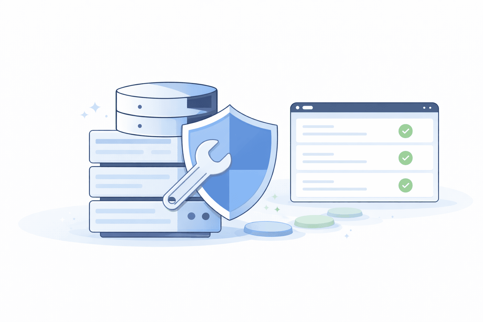 Illustratie van Beheer & onderhoud