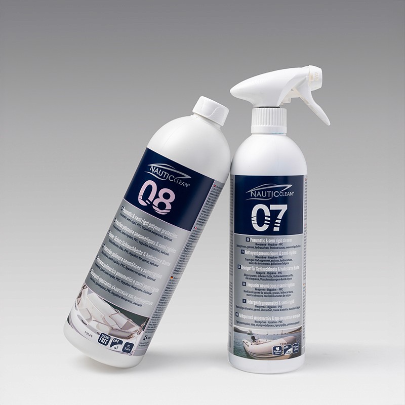 Packshot produit nettoyant sur fond gris — photographie studio Lille | Anteale Yann Manac'h