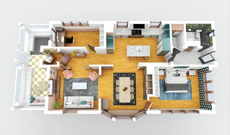 3D Floor Plan