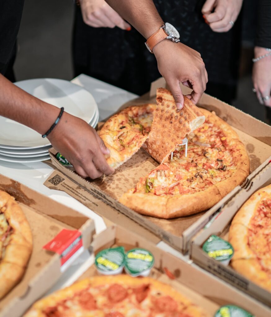 a building with persony windows