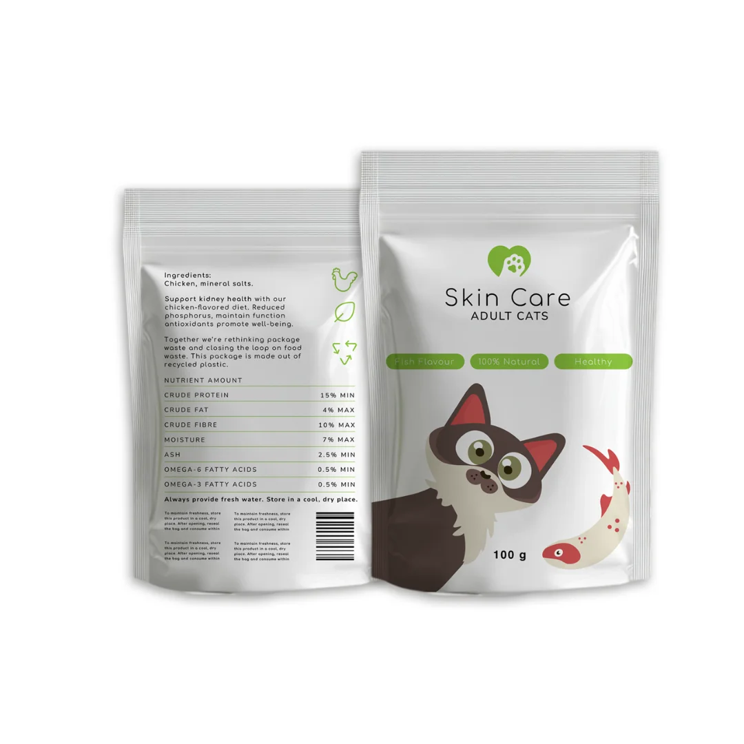 Ambalaj produs de mancare pentru pisici