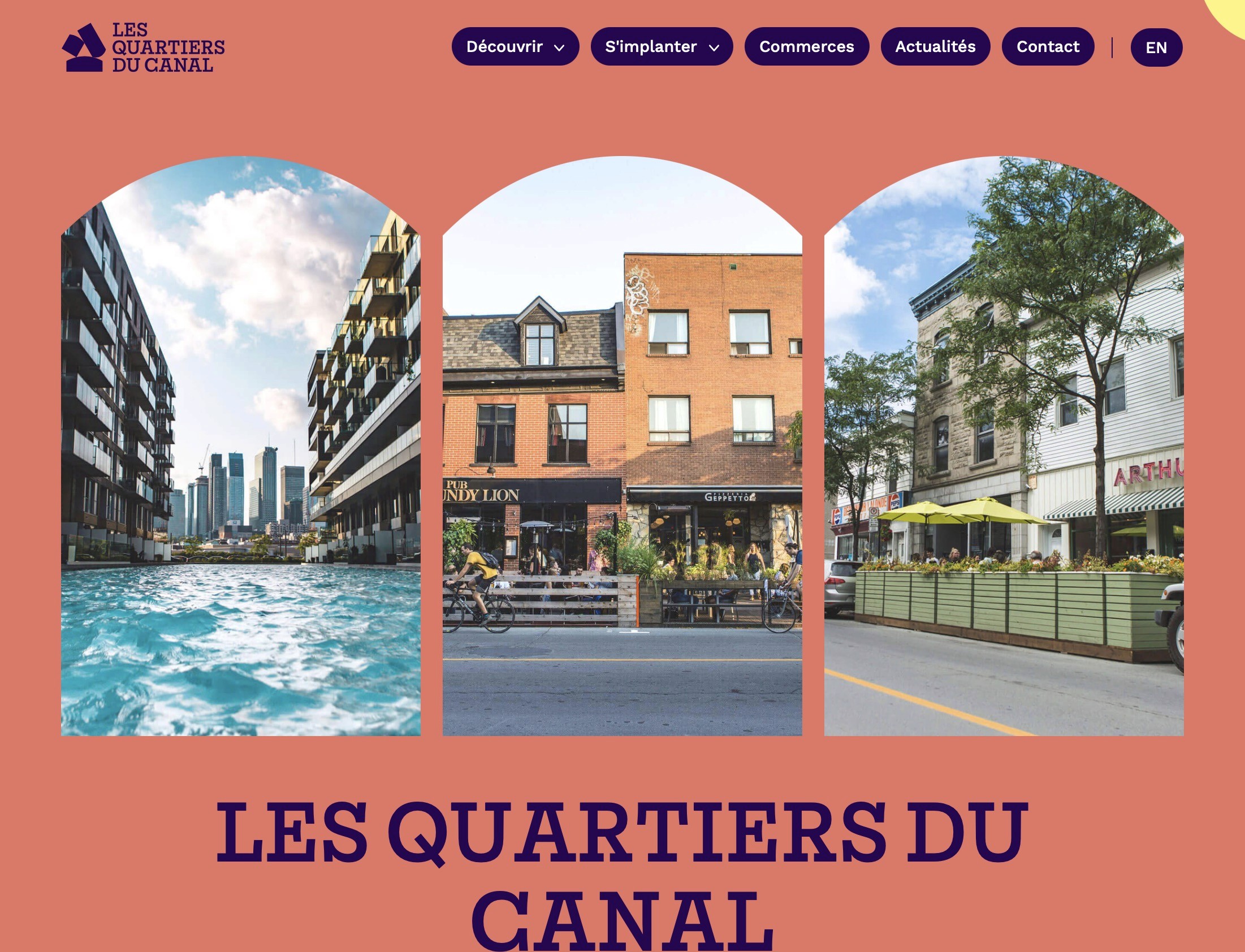 Restaurant website design