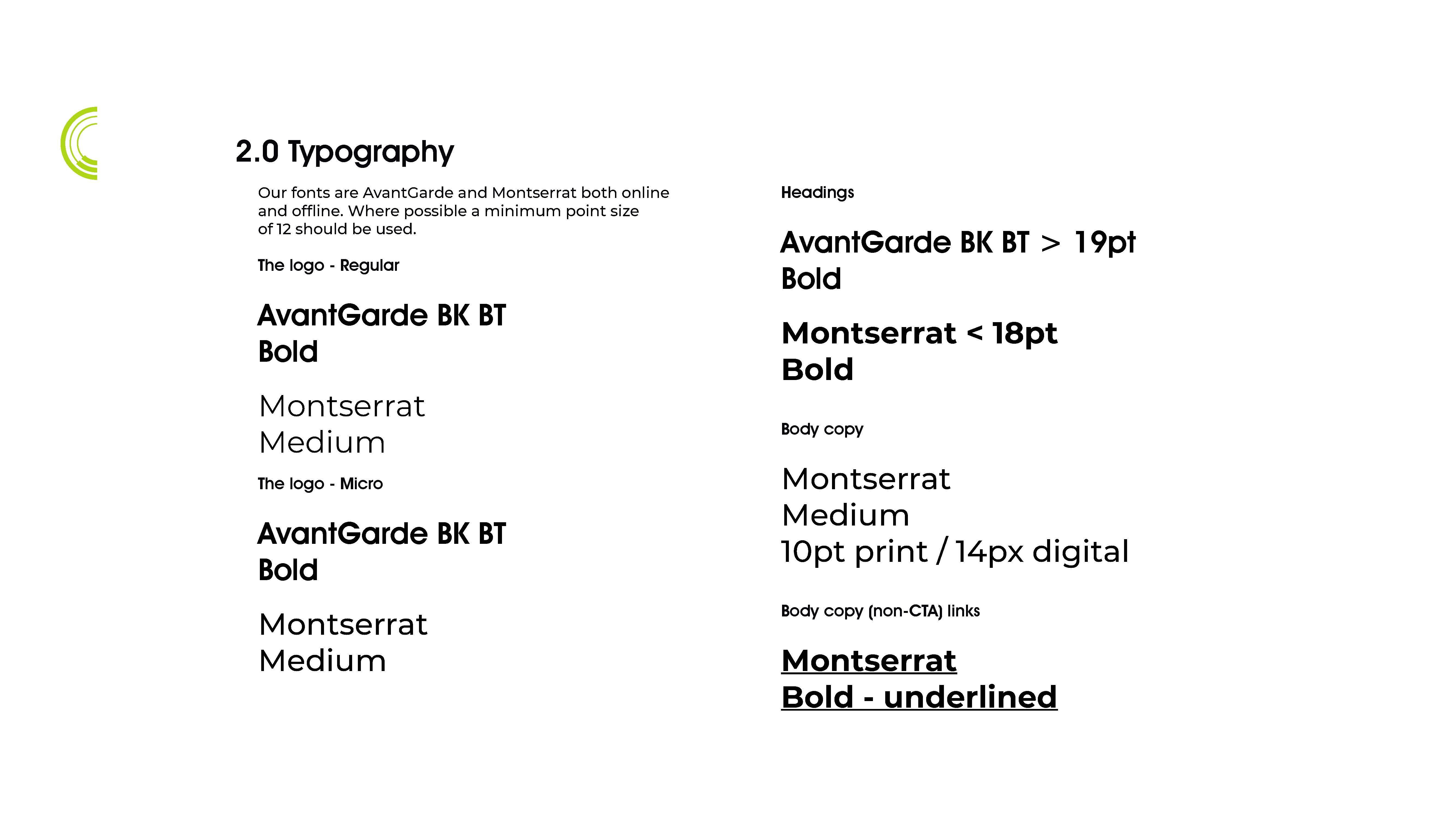 Imagery guidelines