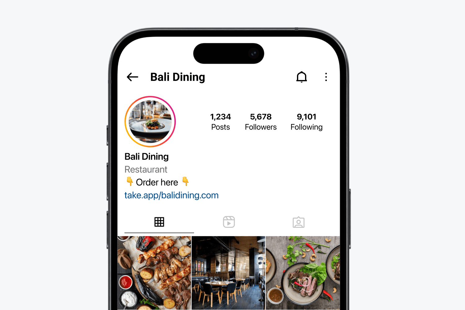 Instagram Link in Bio