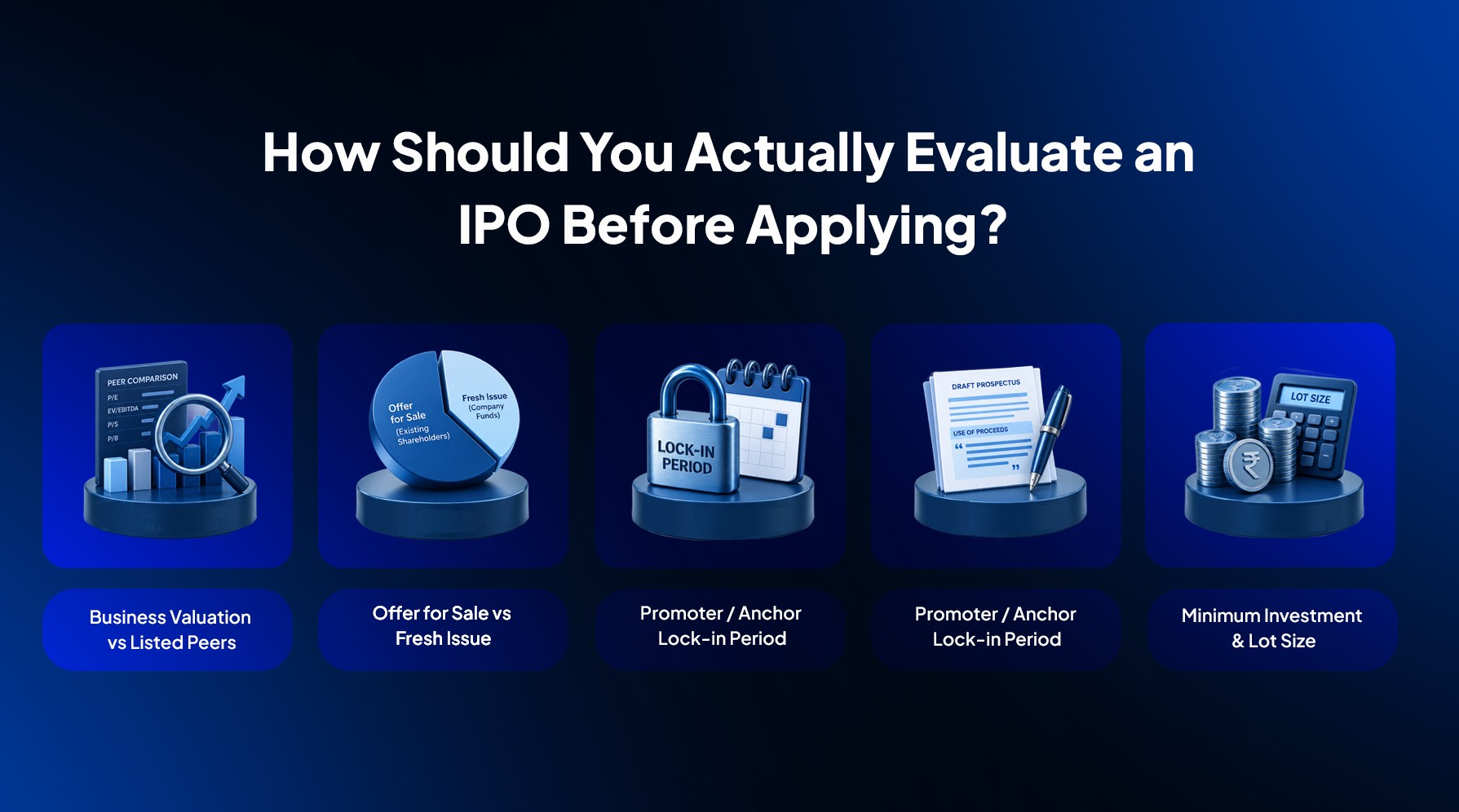 How Should You Actually Evaluate an IPO Before Applying