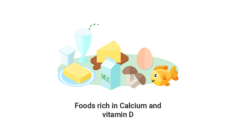 food rich in calcium and vitamin d