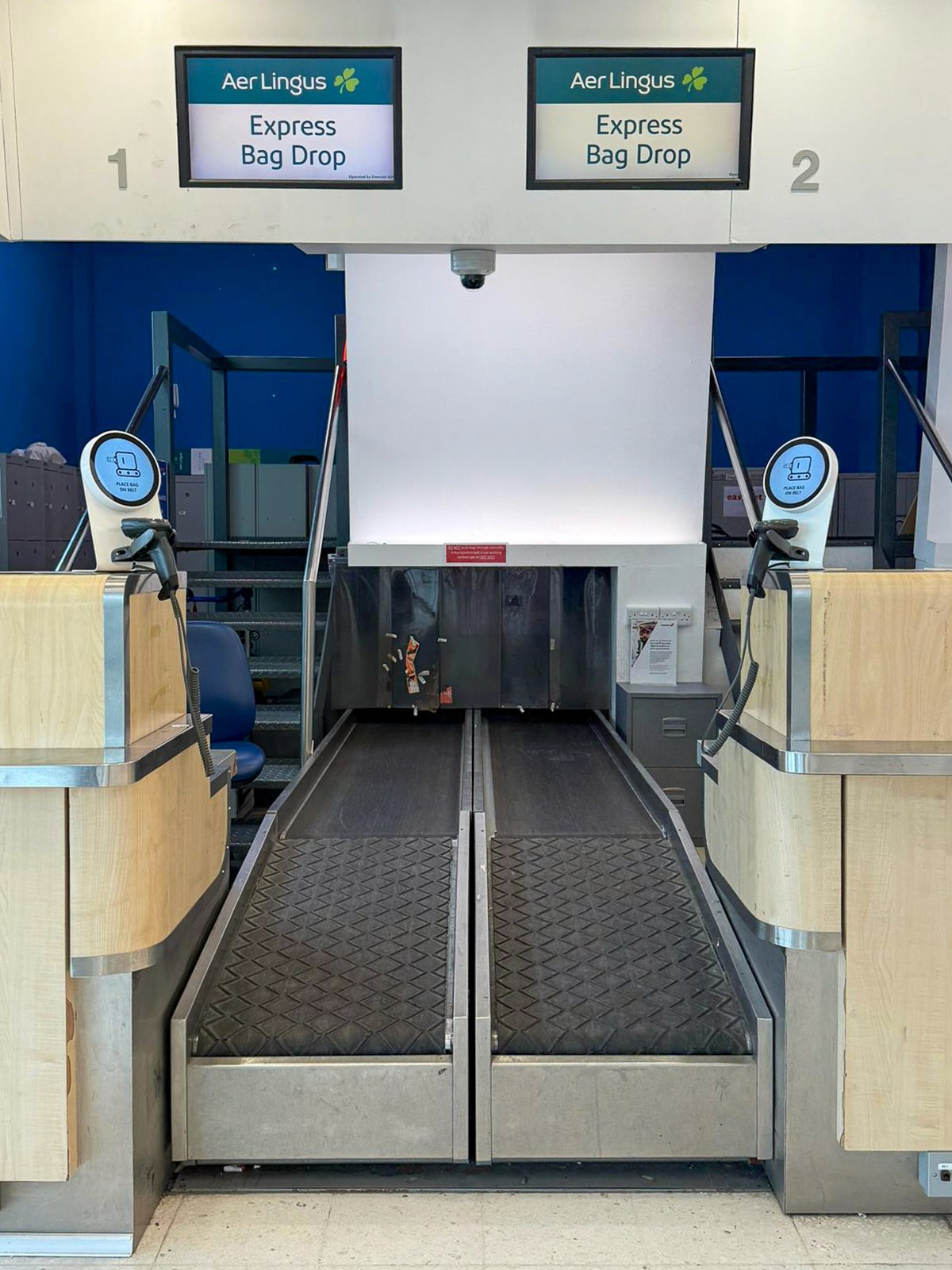 Airware Bag Drop Solution at Belfast Airport with Aer Lingus