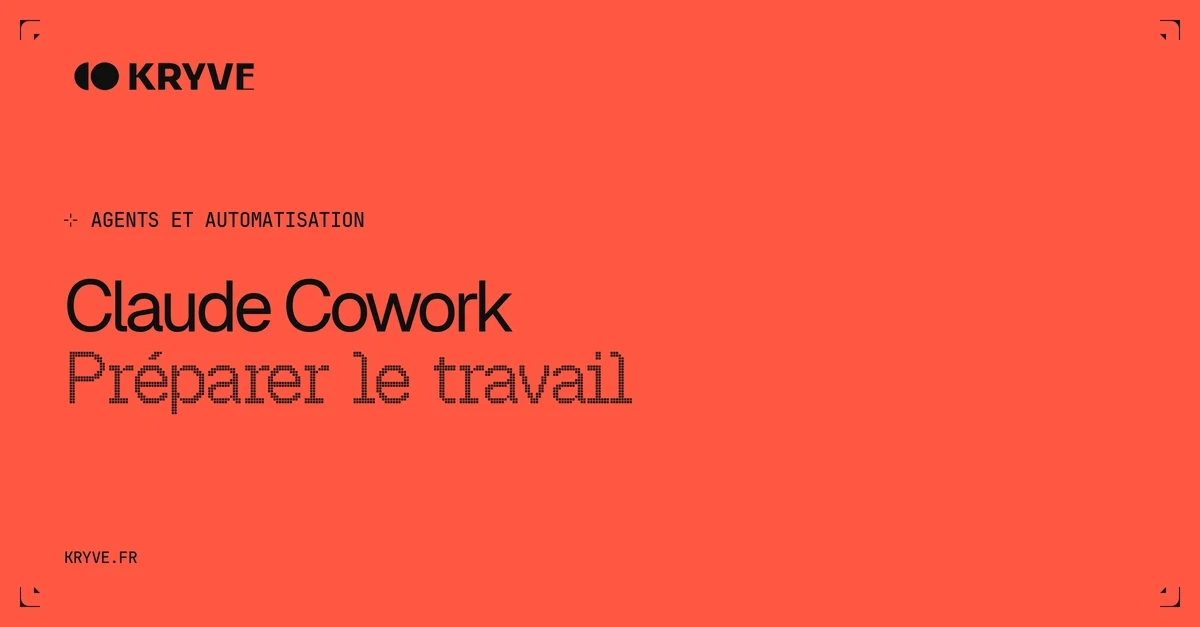 Claude Cowork — Préparer le travail