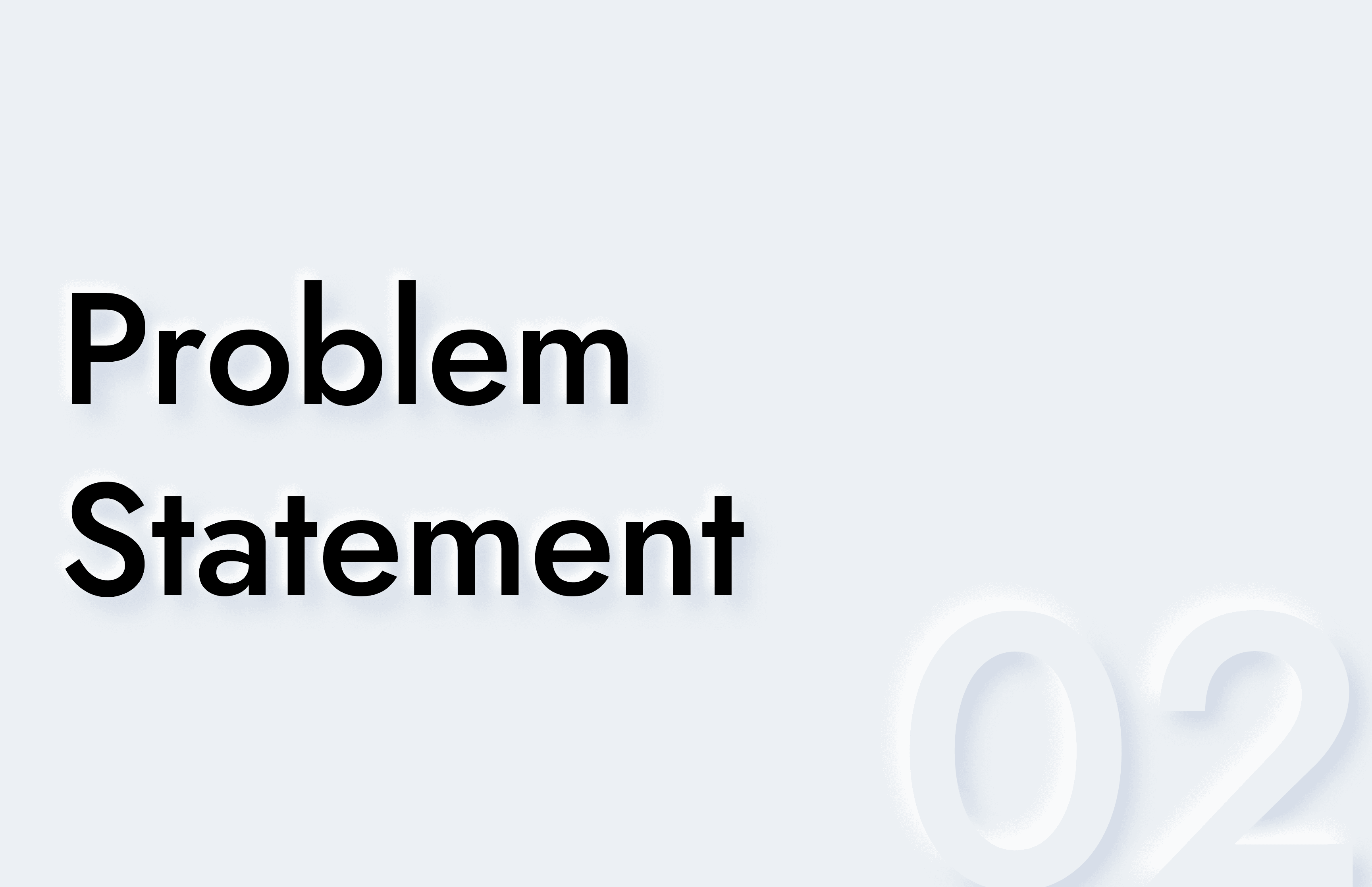 Problem Statement