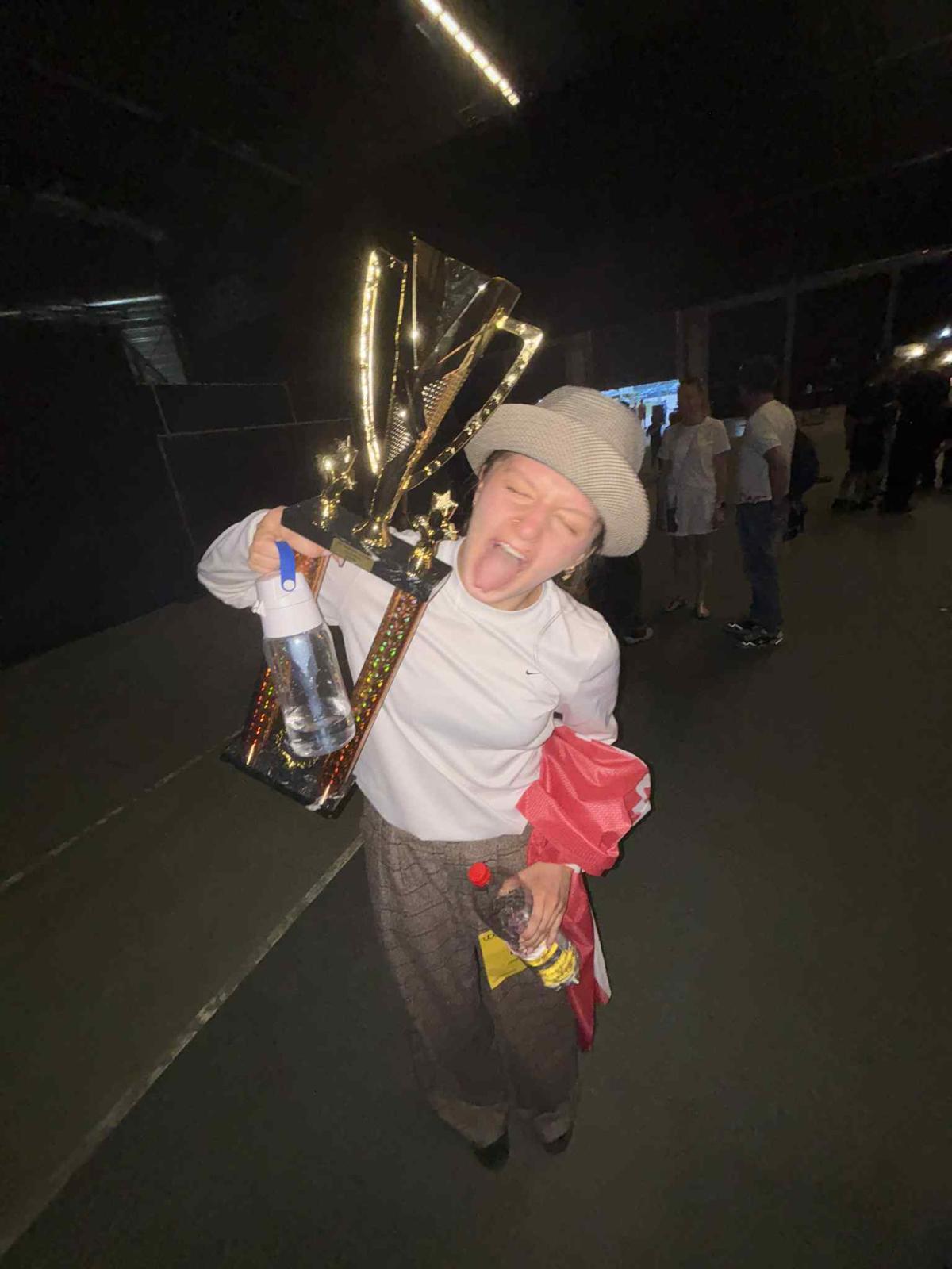 Outdoor Café Seating in a Sunlit Alley