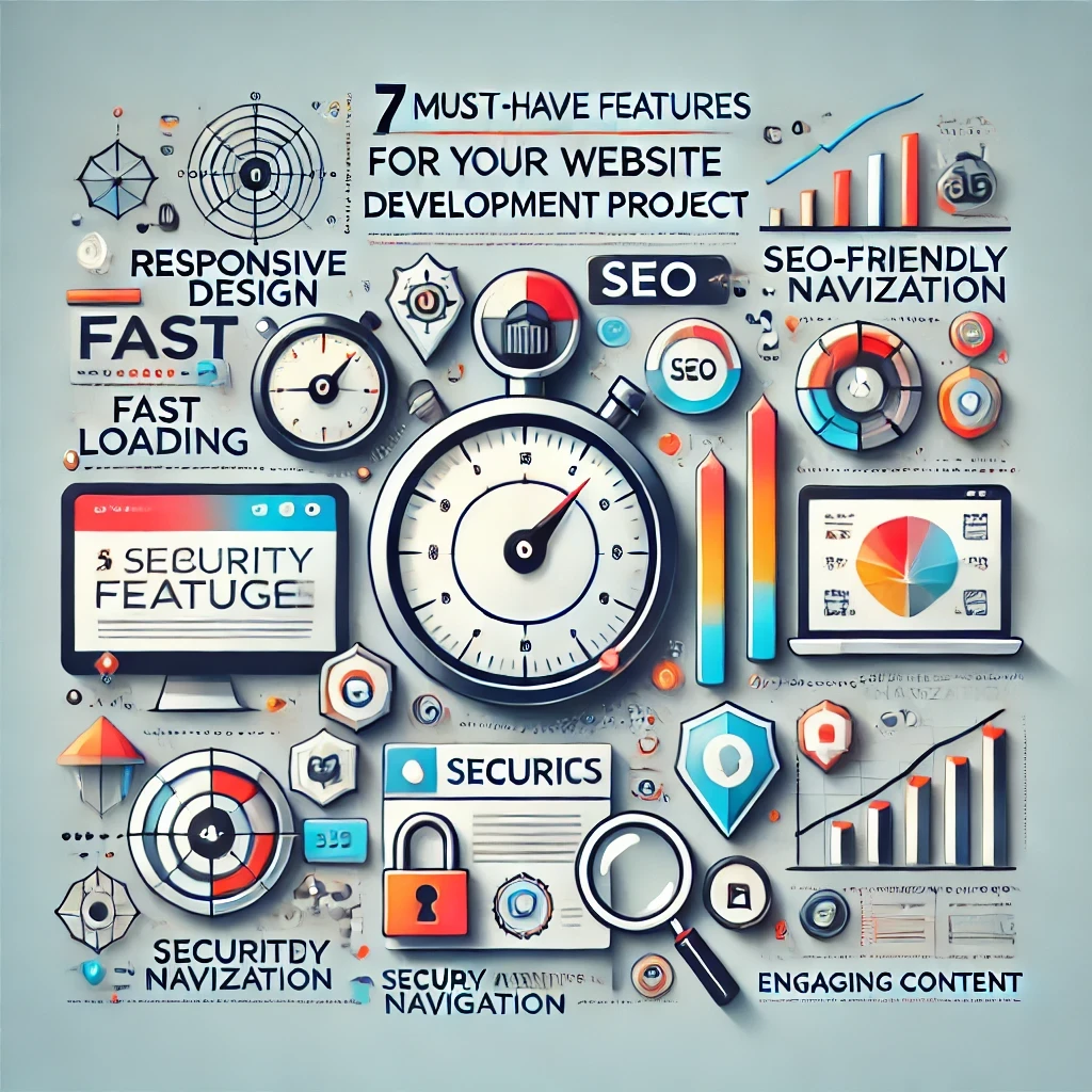 features for your website development