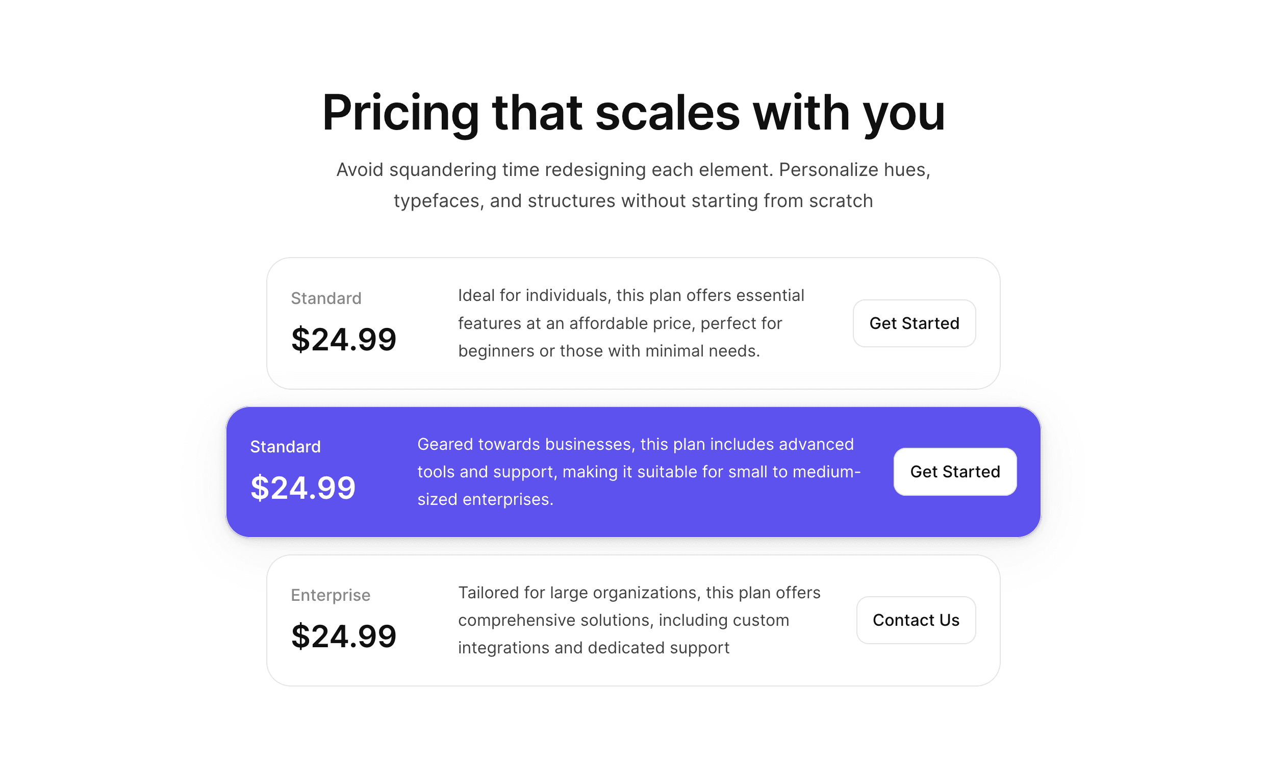 UI Kit Sections