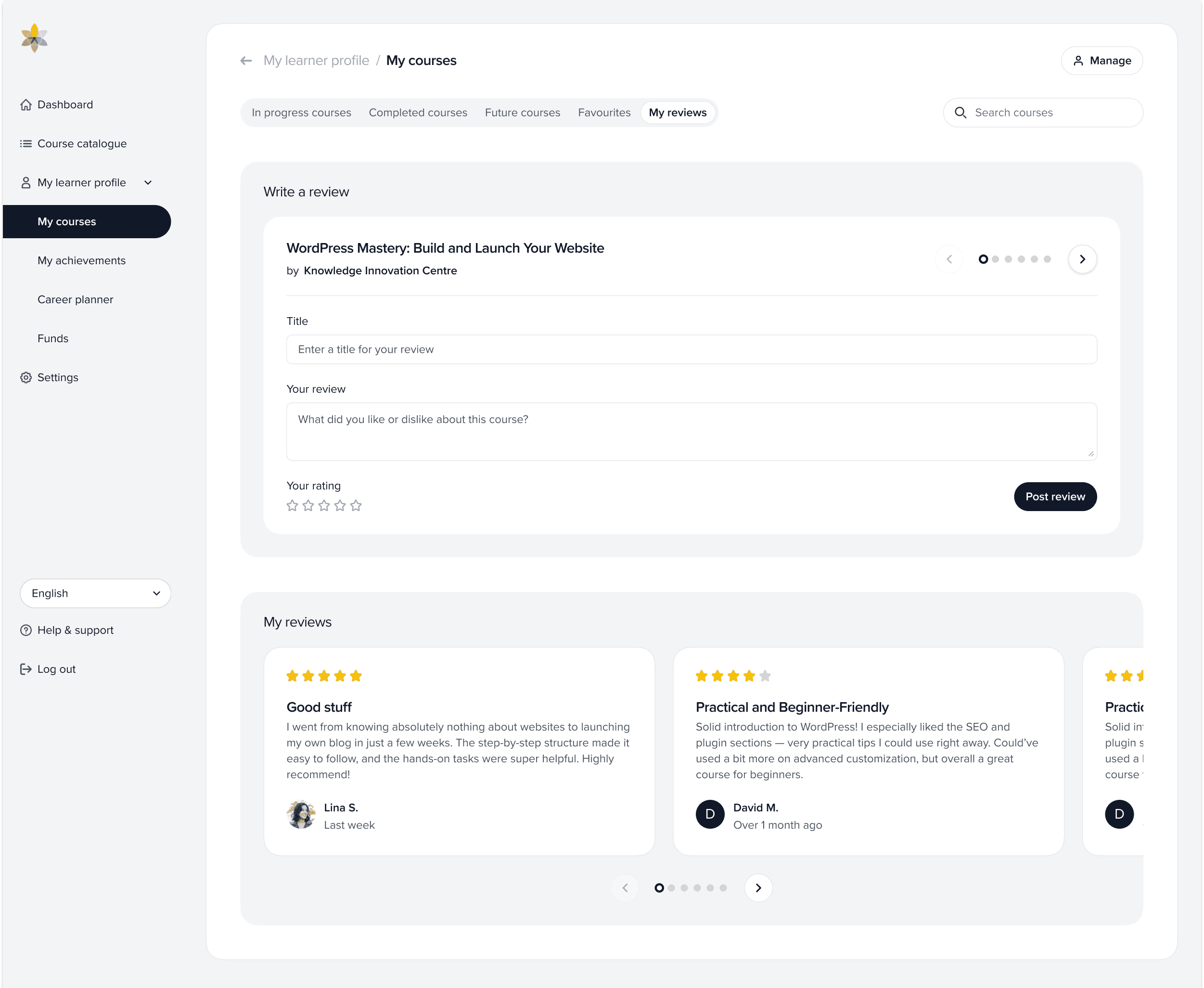 RALExILA review courses