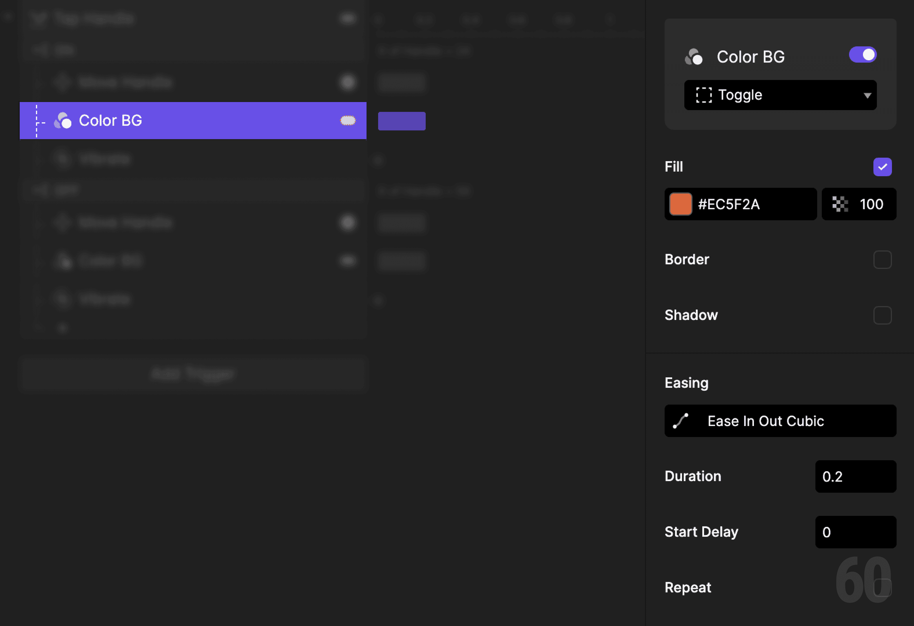 This is a screenshot of Step 4: Change the toggle color.
