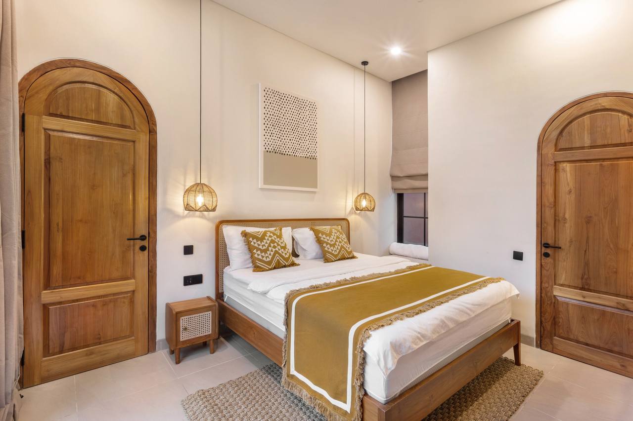 A modern 2-bedroom villa within walking distance of Cemagi Beach