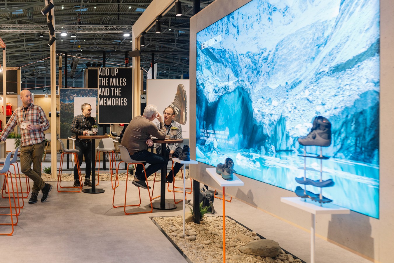 Merrell tradeshow stand design